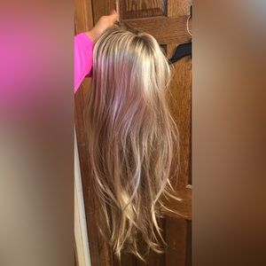 New Jon Renau Zara in medium blonde with highlights